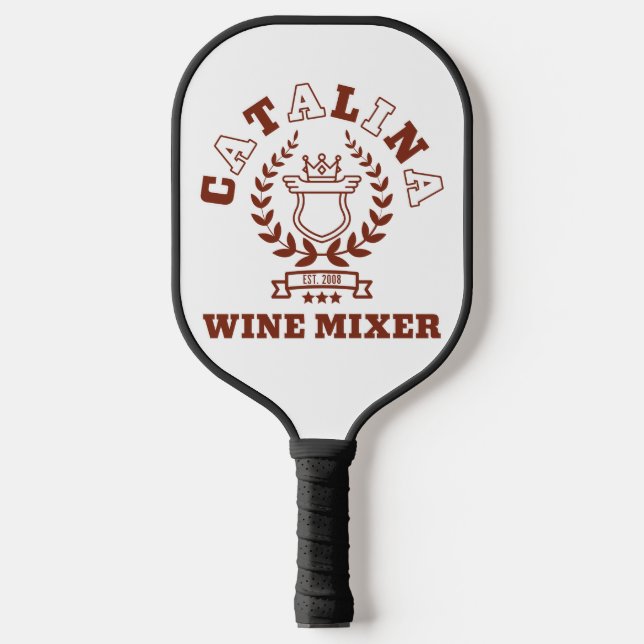 Catalina Wine Mixer Pickleball Paddle (Front)