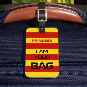 Catalonia Flag & Catalan - La Senyera fashion Luggage Tag