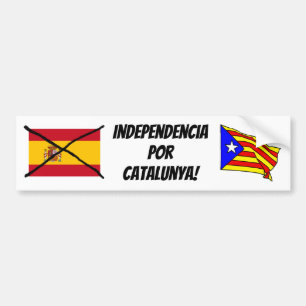 Catalonia Independence bumper sticker