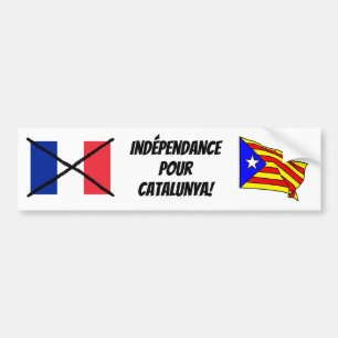 Catalonia Independence Bumper Sticker 2