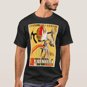 Cataluna Grand Prix Vintage Bicycle Advertising T-Shirt