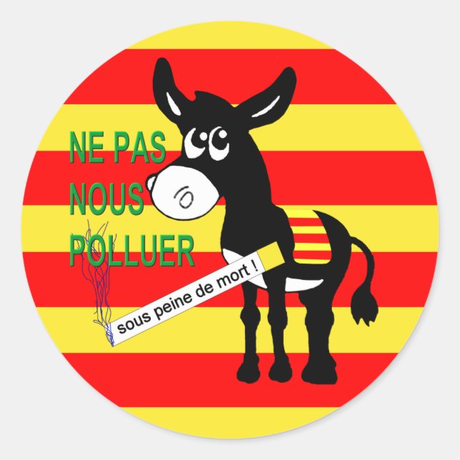 Catalunya Catalan ariul Classic Round Sticker (Front)