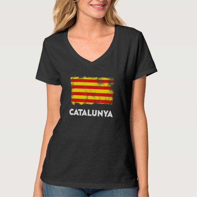 Catalunya Flag T-Shirt (Front)