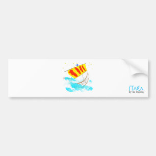 Catalunya nau rumb a ítaca. by OR Designs. Bumper Sticker