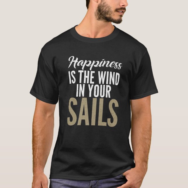Catamaran Boat Sailing T-Shirt (Front)