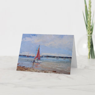 Catamaran Brittany Holiday Card