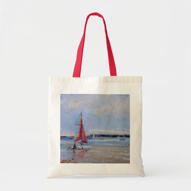 Catamaran Brittany Tote Bag (Front)