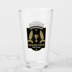 Catamaran Hydrofoil Sailboat Racing Glass