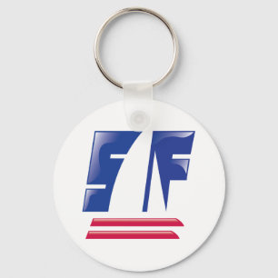 Catamaran Sailing_Pontoon Racing_S.F. Bay Boating Key Ring