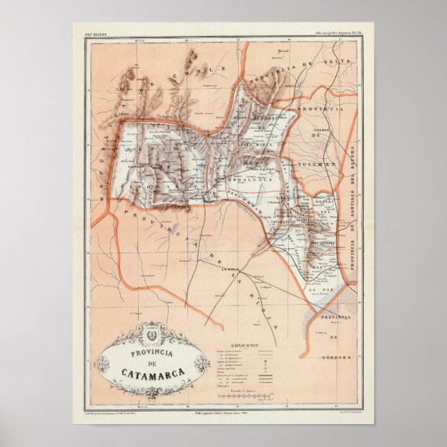 Catamarca, Argentina Poster (Front)