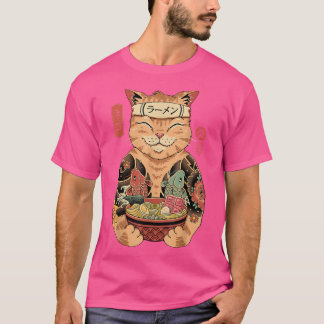 Catana - Cute Japanese-inspired cat  T-Shirt