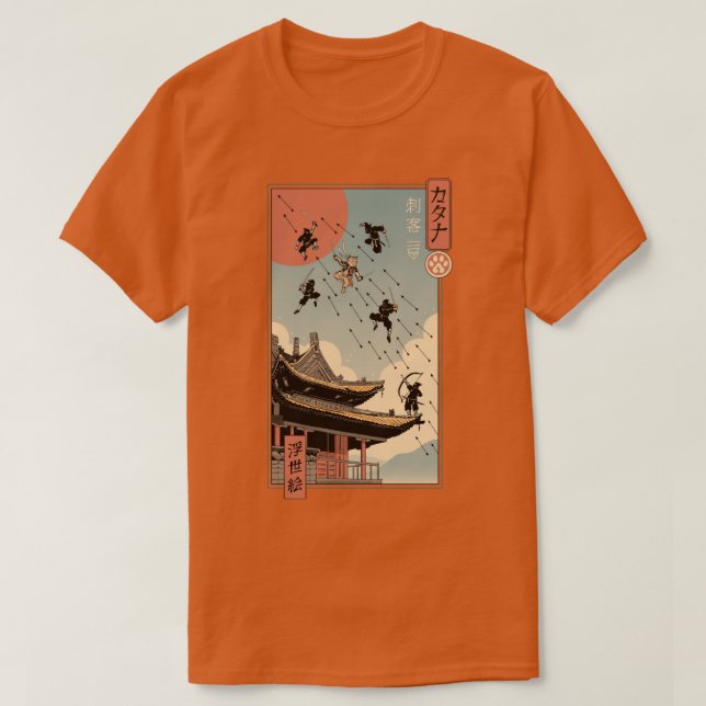 Catana Fight in Edo  T-Shirt (Design Front)