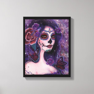 Catania day of the dead by Renee Lavoie  Canvas Print