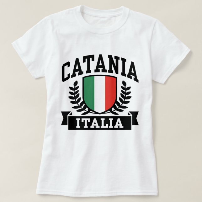 Catania Italia T-Shirt (Design Front)