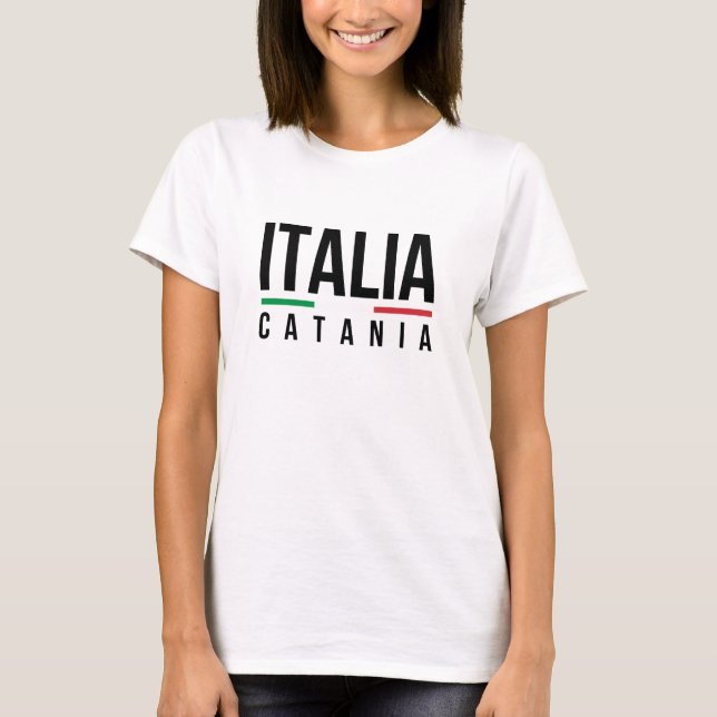 Catania Italia T-Shirt (Front)