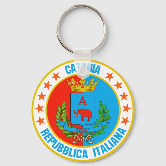 Catania                                            key ring (Front)