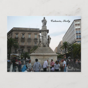 Catania, Piazza Vincenzo Bellini Postcard