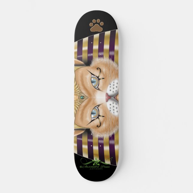 CATankhaMEOW Skateboard (Front)