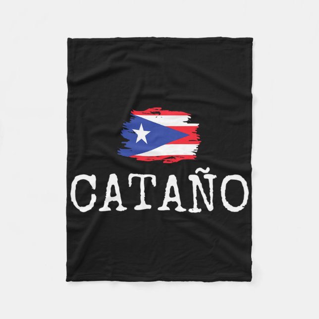 Cataño Country Puerto Rico Family Trip Travel Men  Fleece Blanket (Front)