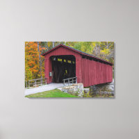 Cataract Covered Bridge over Mill Creek