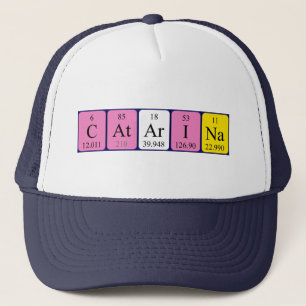 Catarina periodic table name hat