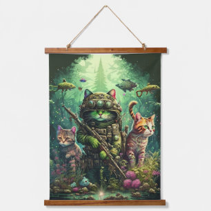 #CATARMY Official TappY ZappY  Hanging Tapestry