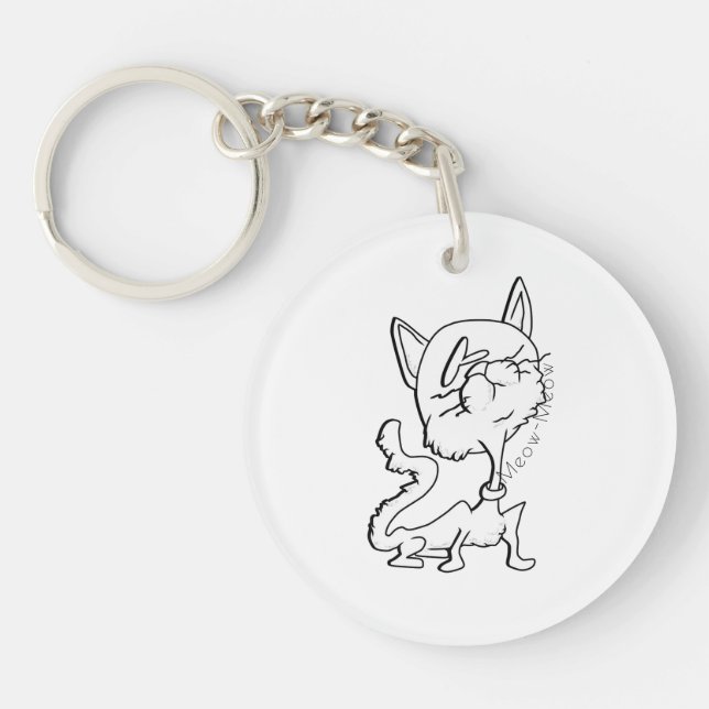 Catastic Key Ring (Front)