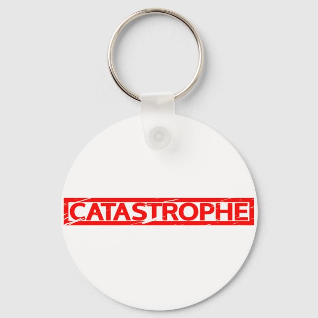 Catastrophe Stamp Key Ring (Front)