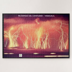 Catatumbo Lightning. Jigsaw Puzzle