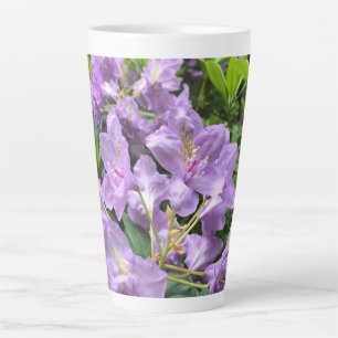 Catawbiense Boursault Rhododendrons, Oregon Latte Mug
