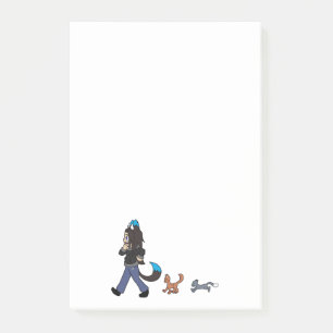 Catberry post-it notes