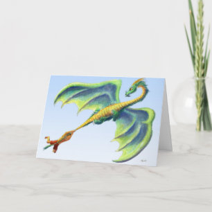 Catch a Dragon 2 - Graduation Card