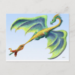 Catch a Dragon 2 - postcard