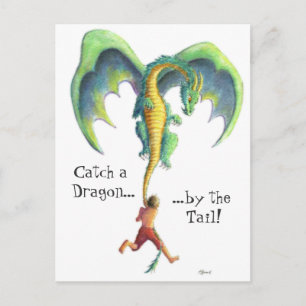 Catch a Dragon postcard