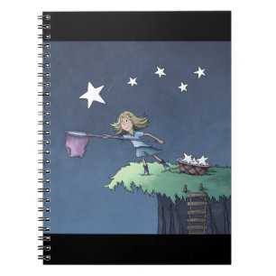 Catch a Falling Star - Collecting Wishes    Notebo Notebook
