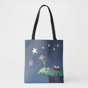 Catch a Falling Star - Collecting Wishes Tote Bag