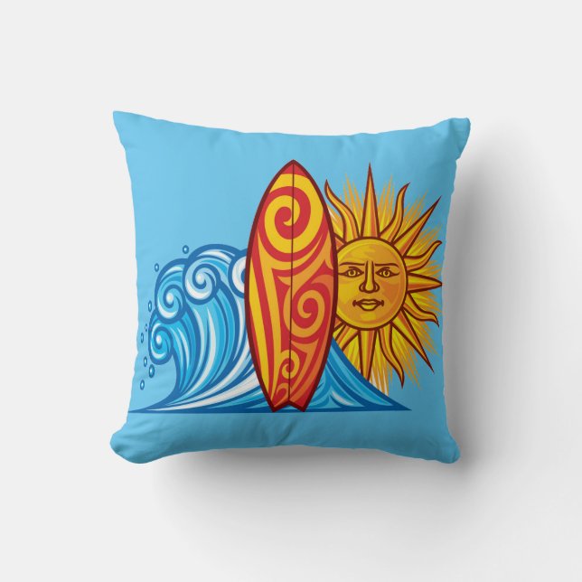 Catch A Wave Cushion (Front)