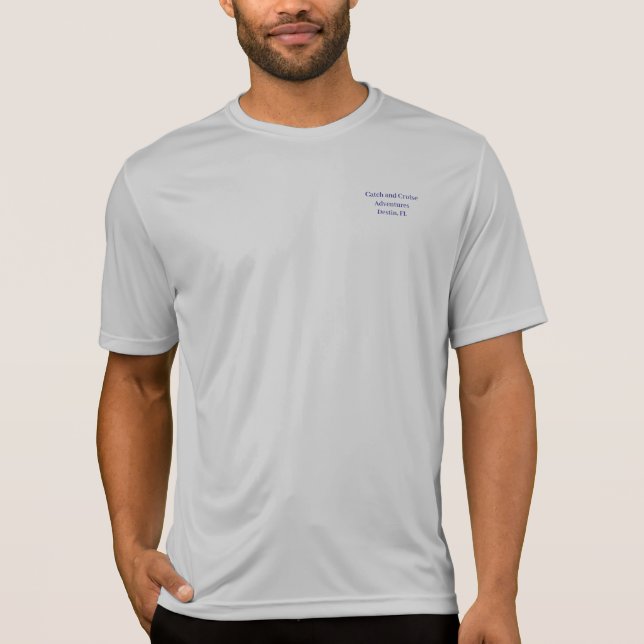 Catch and Cruise Adventures Men's Moisture Wicking T-Shirt (Front)