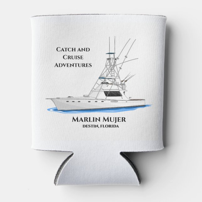 Catch & Cruise Koozie – Destin FL Fishing (Front)