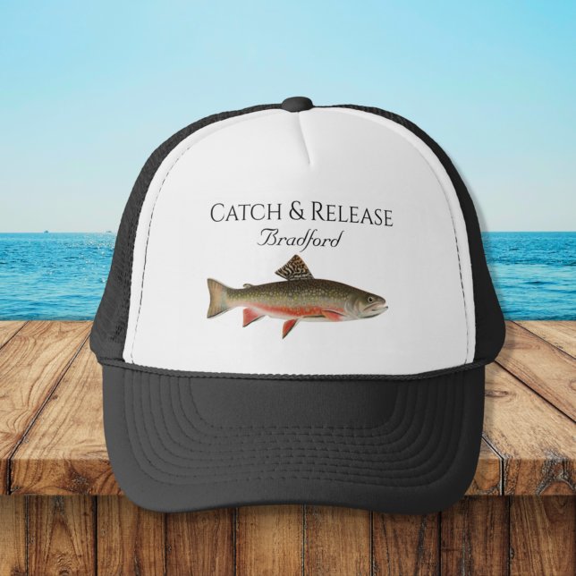 Catch Fishermen Flyfishing Trout Flies Trucker Hat (Creator Uploaded)