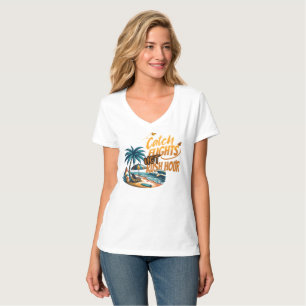 Catch Flights Not Rush Hour T-Shirt