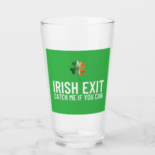 Catch Me If You Can – Irish Exit St Patrick’s Day Glass