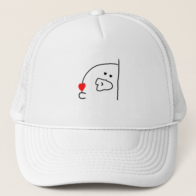 Catch My Heart Trucker Hat (Front)