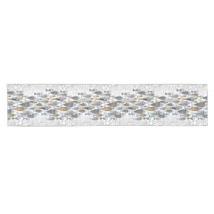 Catch of the day short table runner