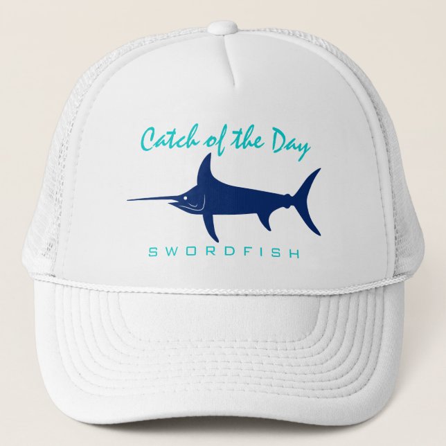 Catch of the Day - Swordfish Fishing Hat (Front)