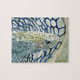 Catch & Release Fishing Designs Jigsaw Puzzle