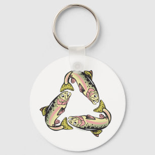 Catch & Release Fishing Key Ring