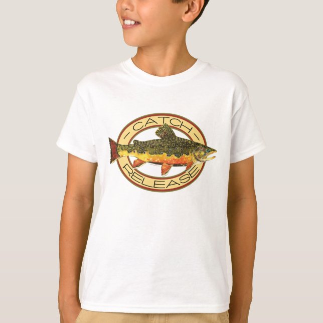 Catch & Release Fishing T-Shirt (Front)
