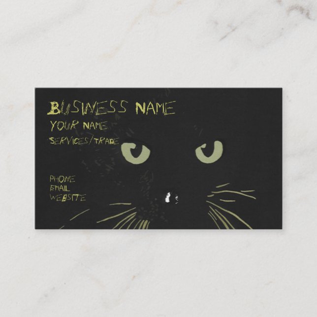 Catch scratch business cards (Front)