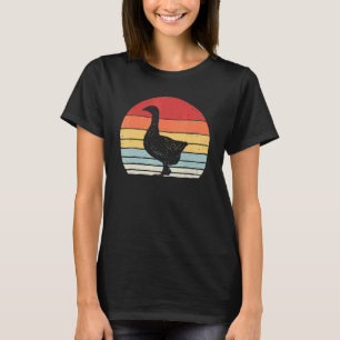Catch Some Rays Vintage Retro Goose Black Unisex T-Shirt